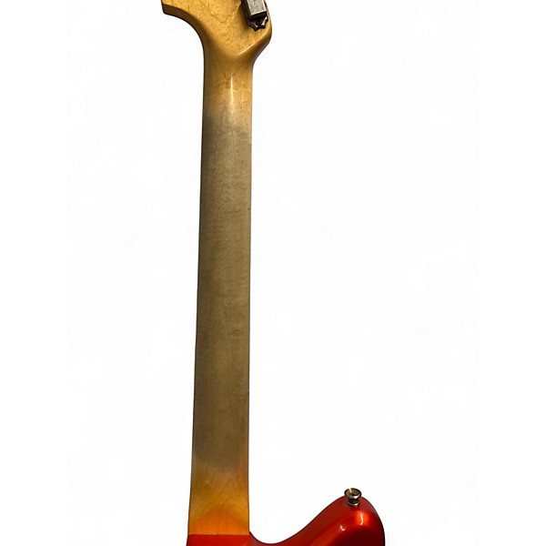 Used Fender Custom Shop Jazzmaster - Journeyman Relic Fiesta Red Solid Body Electric Guitar