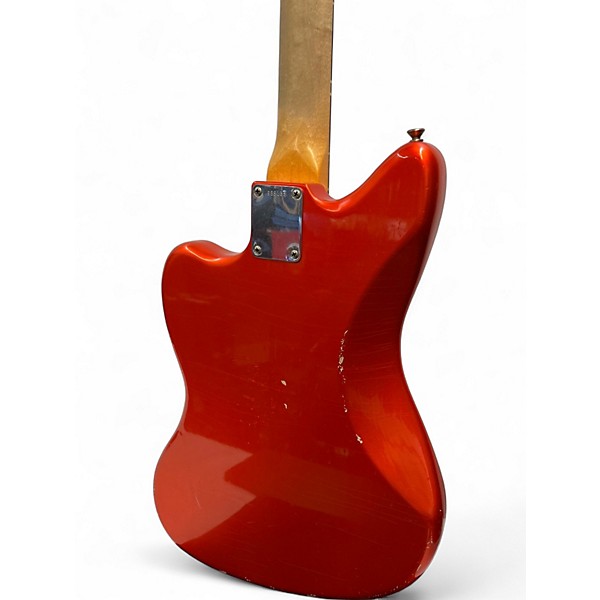 Used Fender Custom Shop Jazzmaster - Journeyman Relic Fiesta Red Solid Body Electric Guitar