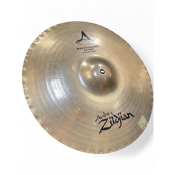 Used Zildjian 14in Mastersound Hi Hat Bottom Cymbal