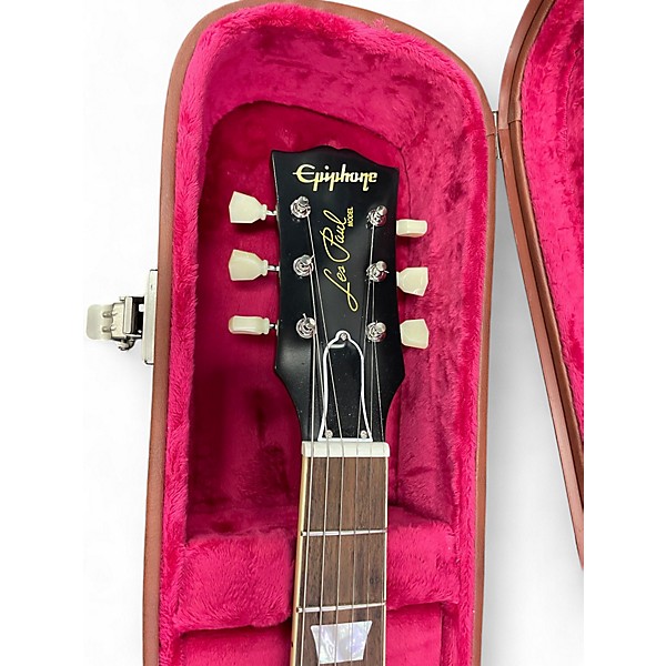 Used Epiphone Custom 1959 Les Paul Standard factory burst Solid Body Electric Guitar