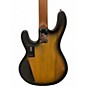 Used Sterling by Music Man Ray34 HH Spalted Top Sunburst Electric Bass Guitar