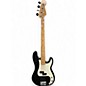 Used Fender PERCISION BASS Black and White Electric Bass Guitar thumbnail