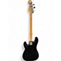 Used Fender PERCISION BASS Black and White Electric Bass Guitar