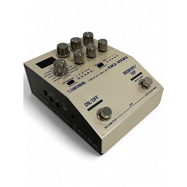 Used BOSS DD200 Digital Delay Effect Pedal