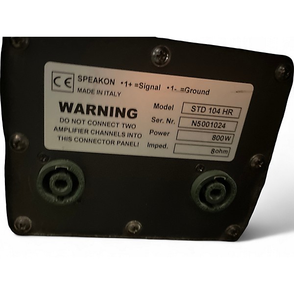 Used Markbass STD104HR Bass Cabinet