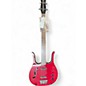 Used Danelectro LONGHORN BASS Red Electric Bass Guitar thumbnail