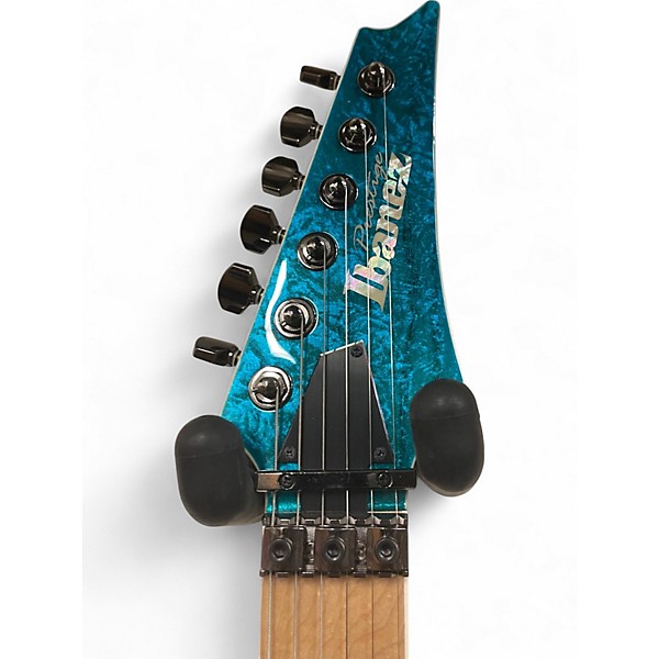 Used Ibanez RG5120M Frozen Ocean Solid Body Electric Guitar