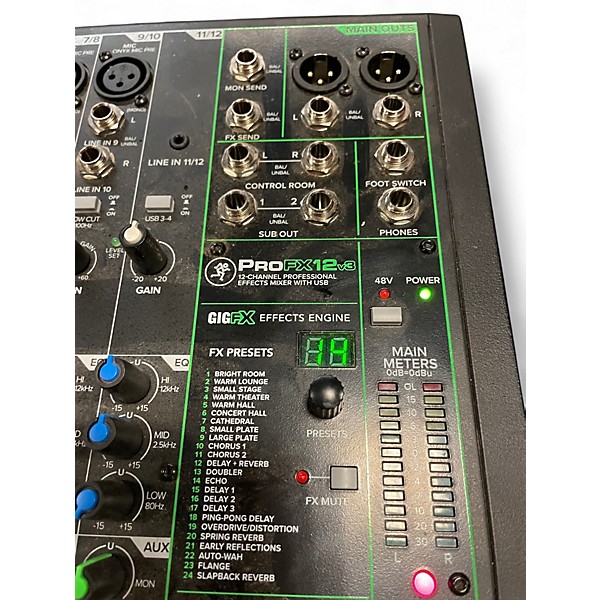 Used Mackie PROFX12V3 Unpowered Mixer