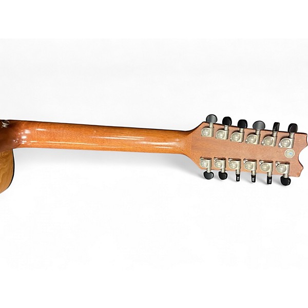 Used Dean  EXQA12GN Natural 12 String Acoustic Electric Guitar