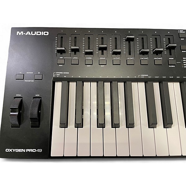 Used M-Audio Oxygen Pro 49 MIDI Controller