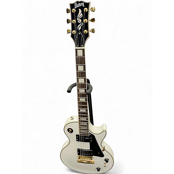 Used Burney RLC-95 Alpine White Solid Body Electric Guitar