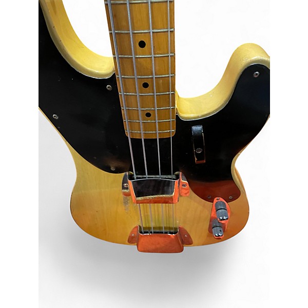 Vintage 1954 Fender PRECISION BASS Natural Electric Bass Guitar