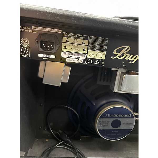 Used Bugera V22 22W 1x12 Tube Guitar Combo Amp