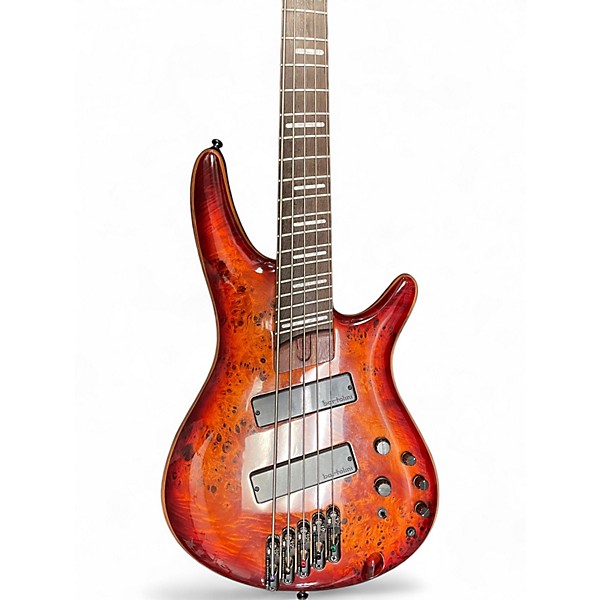 Ibanez Bass Workshop SRMS805 Multi-Scale Bass Guitar - Brown