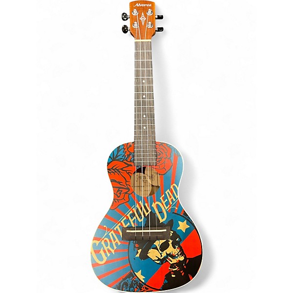 Used Alvarez GDU26C FILMORE GRATEFUL DEAD Ukulele