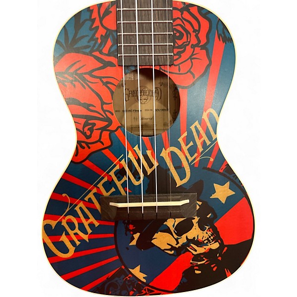 Used Alvarez GDU26C FILMORE GRATEFUL DEAD Ukulele