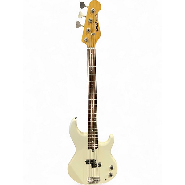 Used Yamaha BB200 White Electric Bass Guitar