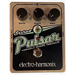 Used Electro-Harmonix XO Stereo Pulsar Tremolo Effect Pedal