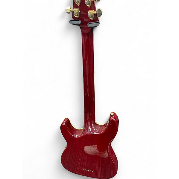 Used Schecter Guitar Research DIAMOND Wine Red Hollow Body Electric Guitar