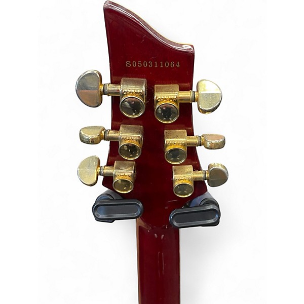 Used Schecter Guitar Research DIAMOND Wine Red Hollow Body Electric Guitar