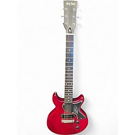 Used Harley Benton dc junior Candy Apple Red Solid Body Electric Guitar