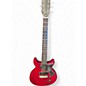 Used Harley Benton dc junior Candy Apple Red Solid Body Electric Guitar