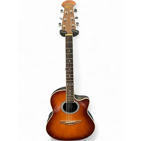 Used 1971 Ovation CC057  2 Tone Sunburst Acoustic Electric Guitar