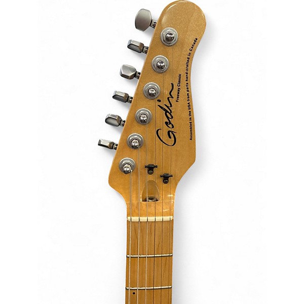 Used Godin FREEWAY CLASSIC Burgundy Solid Body Electric Guitar