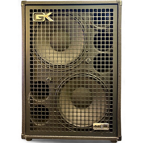 Used Gallien-Krueger Gallien-Krueger Neo212-IV 800W 2x12 Bass Speaker Cabinet Bla Bass Cabinet