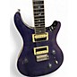 Used PRS SE CUSTOM Purple Solid Body Electric Guitar