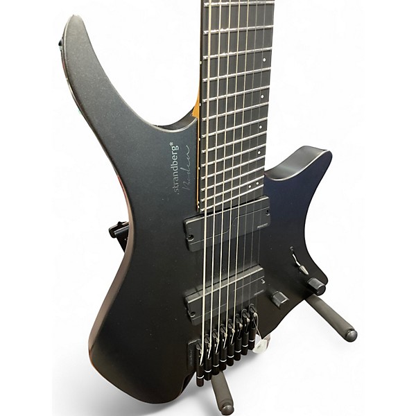 Used strandberg Boden Metal 8 Black Solid Body Electric Guitar