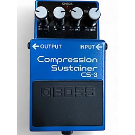 Used BOSS CS3 Compressor Sustainer Effect Pedal