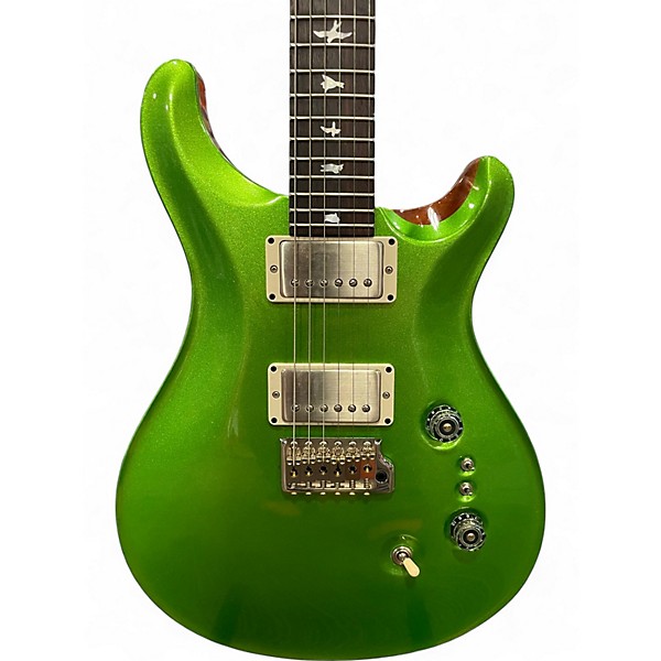 Used PRS 2408 WOODLIBRARY  CUSTOM ORIANTHI GREEN MET Solid Body Electric Guitar