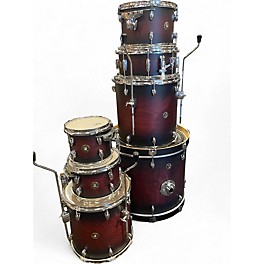 Used Gretsch Drums 6 Piece Catalina Maple Cherry Burst Drum Kit