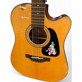 Used Takamine GD30CE-12 Natural 12 String Acoustic Electric Guitar