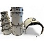 Used Pearl 8 Piece Export White Drum Kit thumbnail