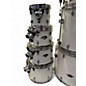 Used Pearl 8 Piece Export White Drum Kit