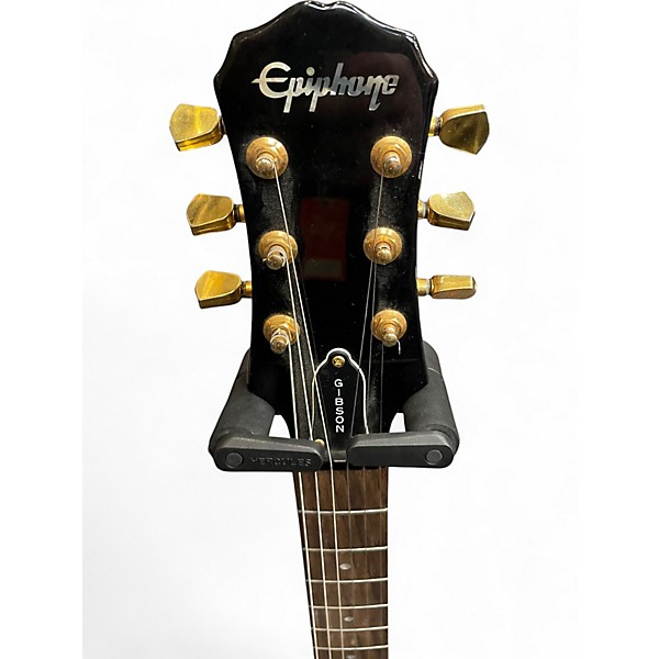 Used Epiphone Nighthawk Standard 3 Ebony Solid Body Electric Guitar