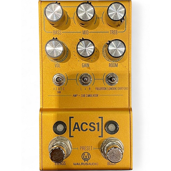 Used Walrus Audio ACS1 Amp Sim Pedal Effect Pedal