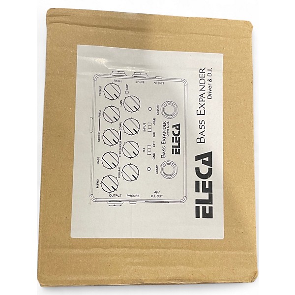 Used Eleca BASS EXPANDER Bass Effect Pedal