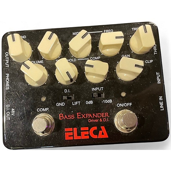 Used Eleca BASS EXPANDER Bass Effect Pedal