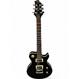 Used 2010s Greg Bennett Design by Samick AVION BLACK Solid Body Electric Guitar