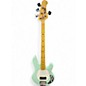 Used Sterling by Music Man Sub 4 Seafoam Green Electric Bass Guitar thumbnail