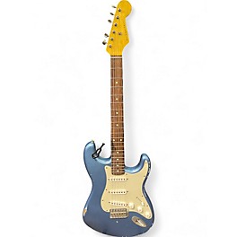 Used Nash Guitars S-63 Blue Solid Body Electric Guitar