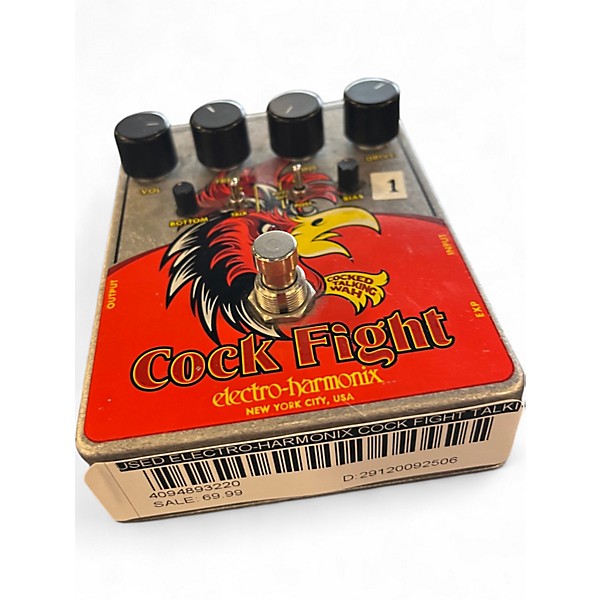 Used Electro-Harmonix Cock Fight Talking Wah Effect Pedal
