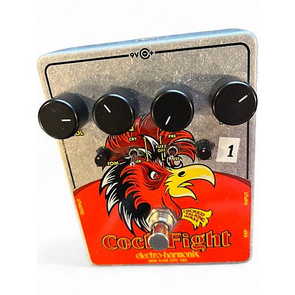 Used Electro-Harmonix Cock Fight Talking Wah Effect Pedal