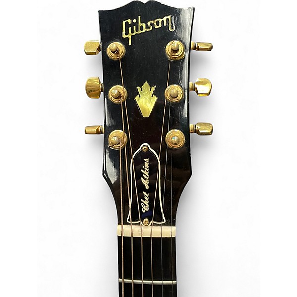 Vintage 1990 Gibson Chet Atkins Ce Natural Acoustic Electric Guitar