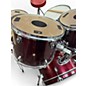 Used 2022 CB 5 Piece Drum Set Wine Red Drum Kit