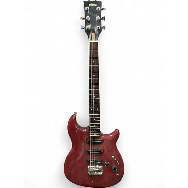 Used Yamaha SSC500 Wine Red Solid Body Electric Guitar