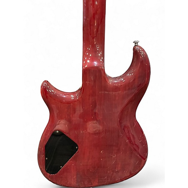 Used Yamaha SSC500 Wine Red Solid Body Electric Guitar